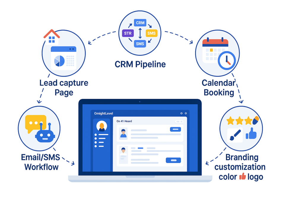 reak estate snapshot in ghl